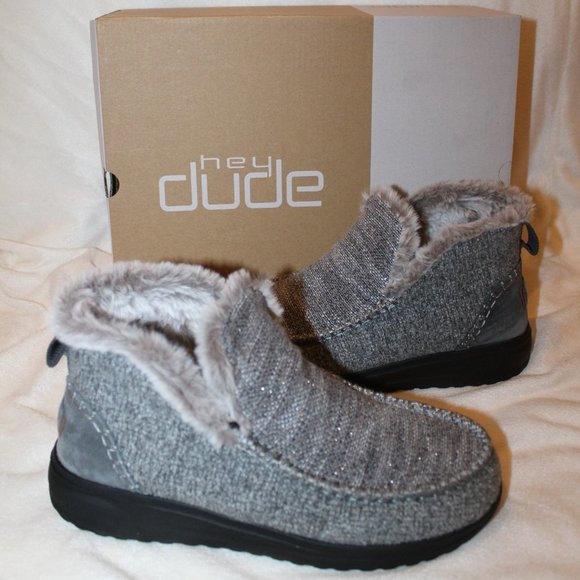 Hey Dude Shoes Nib Hey Dude Womens Denny Slip On Booties Ankle